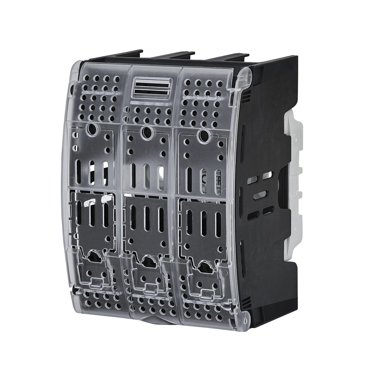 Тримач запобіжника ETI 3p 160A ( для NH00) PTIP M8-M8 ( 4131221 )