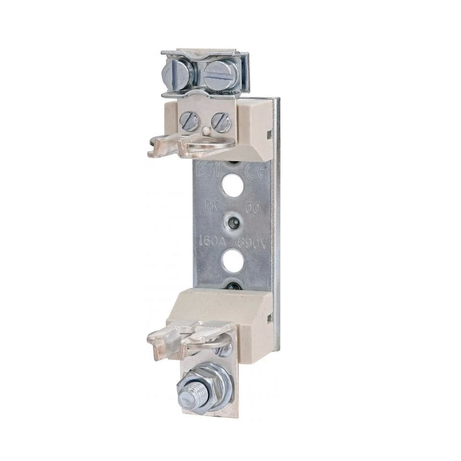 Тримач запобіжника ETI 1p 160A ( для NH-00/000) PK-00 M8-2M6S ( 4123002 )