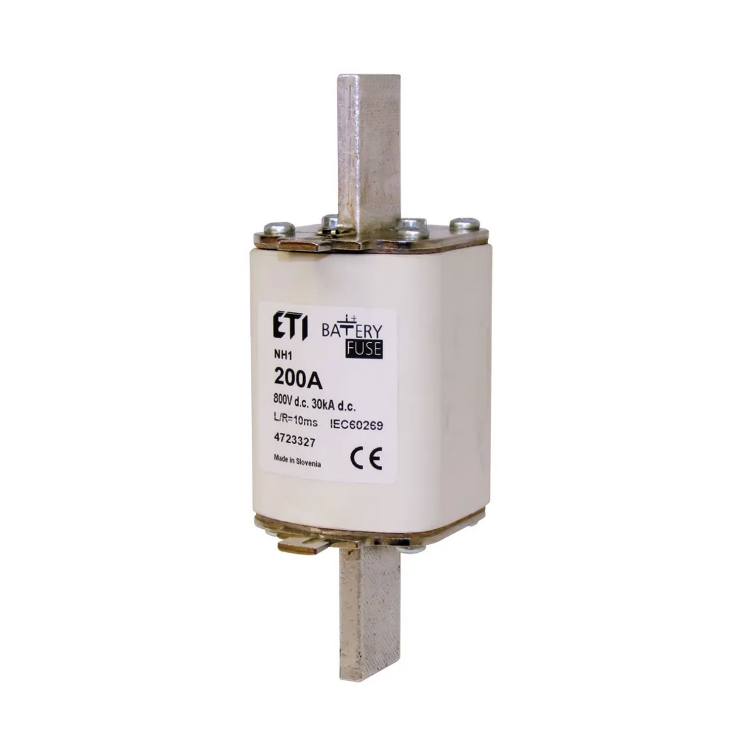 Запобіжник ETI NH1 gBat 63A 800V DC ( 4723322 ) Запобіжник ETI NH1 gBat 63A 800V DC ( 4723322 )