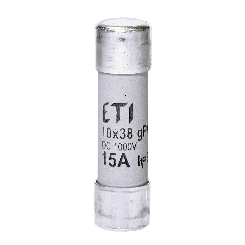 Предохранитель плавкий ETI CH 10х38 gPV 15А 1000B 30kA ( 2625080 ) Предохранитель плавкий ETI CH 10х38 gPV 15А 1000B 30kA ( 2625080 )