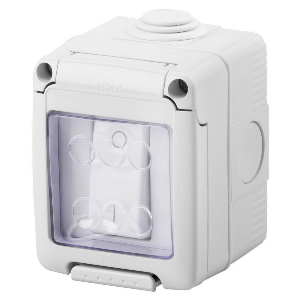 Выключатель GEWISS в сборе 27 COMBI SYSTEM 2P+E 16A IP55​ (GW27832​)