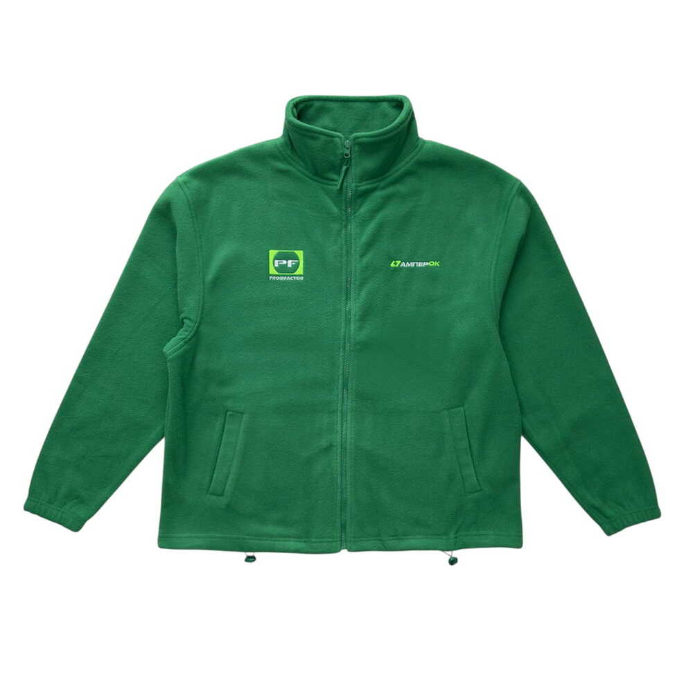 Брендованная флисовая кофта