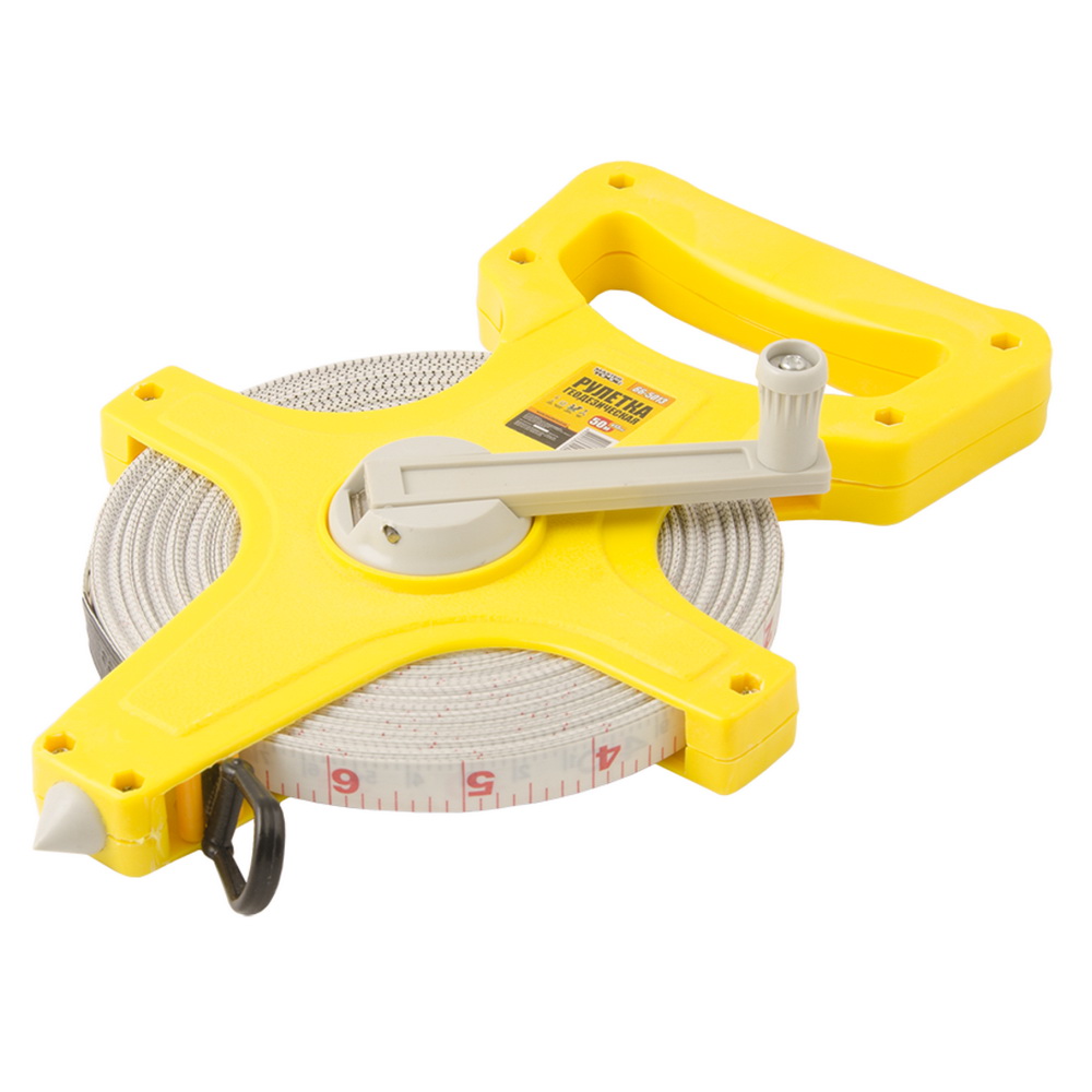 Рулетка MASTER TOOL геодезична, полотно зі скловолокна 50м*13мм ( 66-5013 ) Рулетка MASTER TOOL геодезична, полотно зі скловолокна 50м*13мм ( 66-5013 )