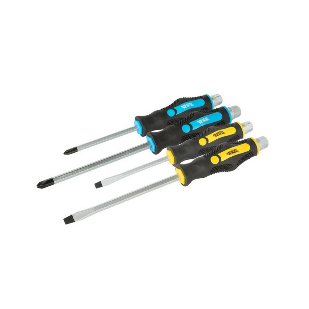 Набір викруток MASTER TOOL ударних PH2*100; 3*150, SL 6*100, 8*150 4шт у наборів ( 40-1154 )
