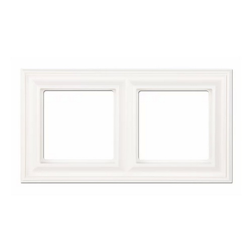 Рамка Jung Eco Profi Deco біла 2-на ( EPD482WW )