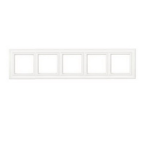 Рамка Jung Eco Profi Deco біла 5-на ( EPD485WW ) Рамка Jung Eco Profi Deco біла 5-на ( EPD485WW )