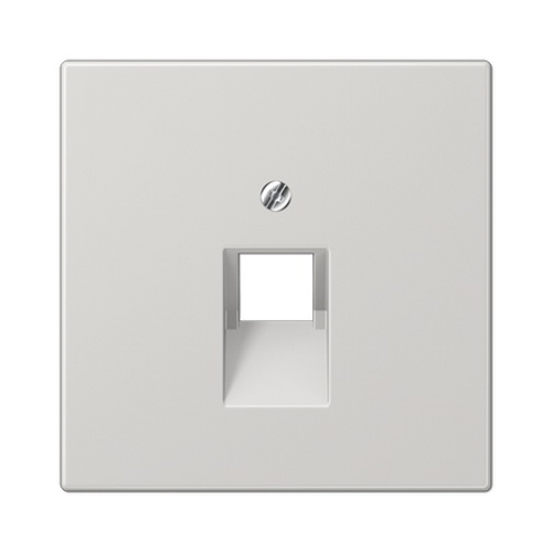 Центральна плата Jung світло-сіра RJ-45 1-на ( LS969-1UALG )