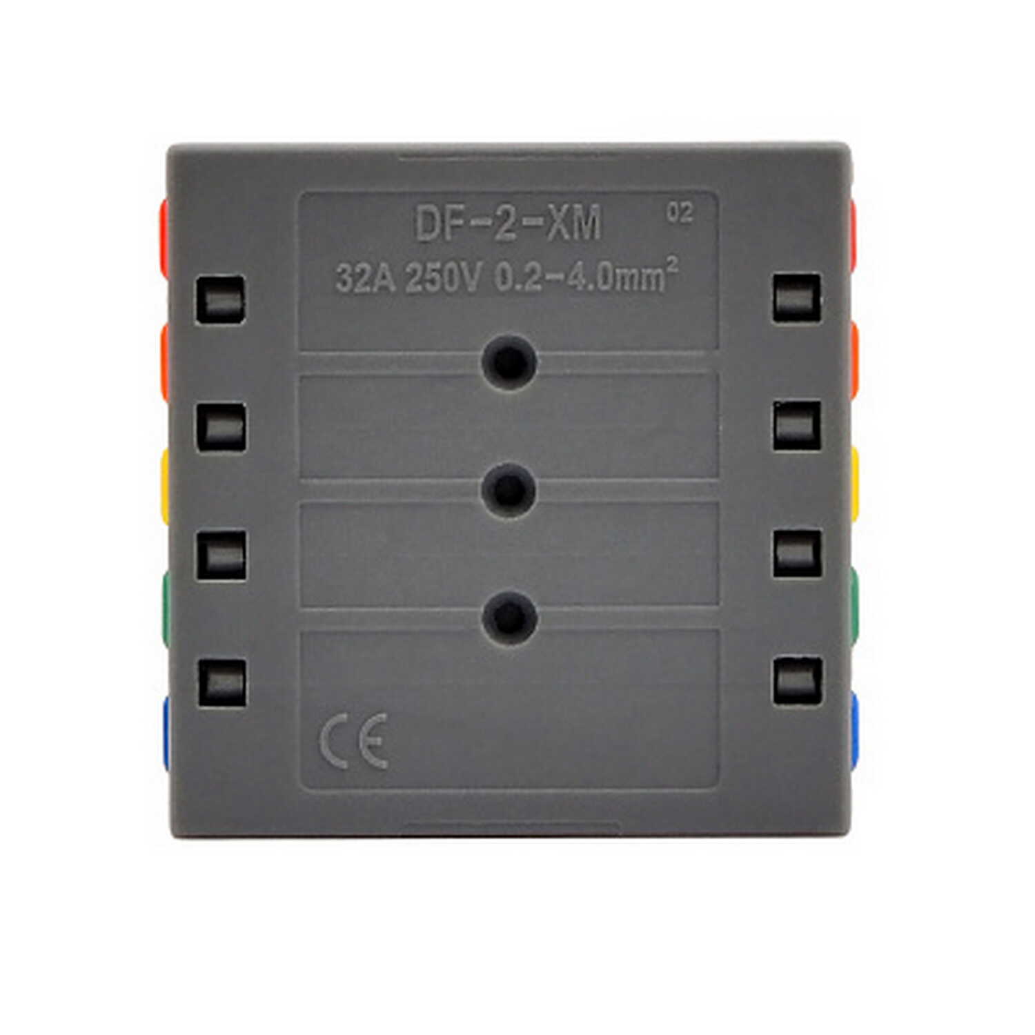 Клема швидкого монтажу прохідна DF-2-XM/2-5A ACKO ( A0130010222 ) Клема швидкого монтажу прохідна DF-2-XM/2-5A ACKO ( A0130010222 )