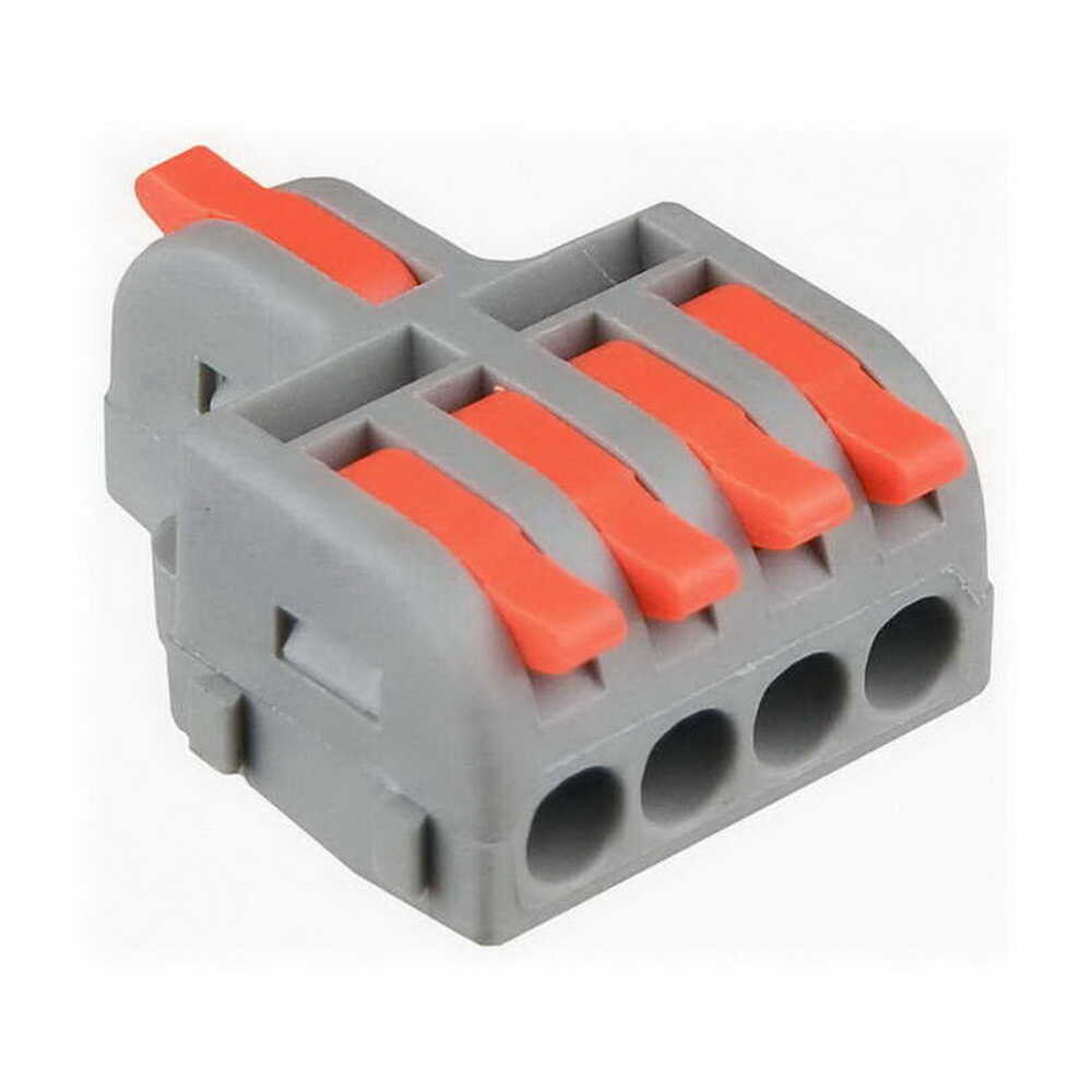Клема швидкого монтажу 1x4х2,5 мм² прохідна DB-14 ACKO ( A0130010126 )