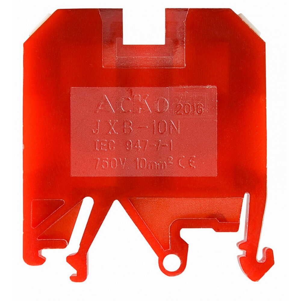 Клемник JXB 10/35 червоний ACKO ( A0130010036 )