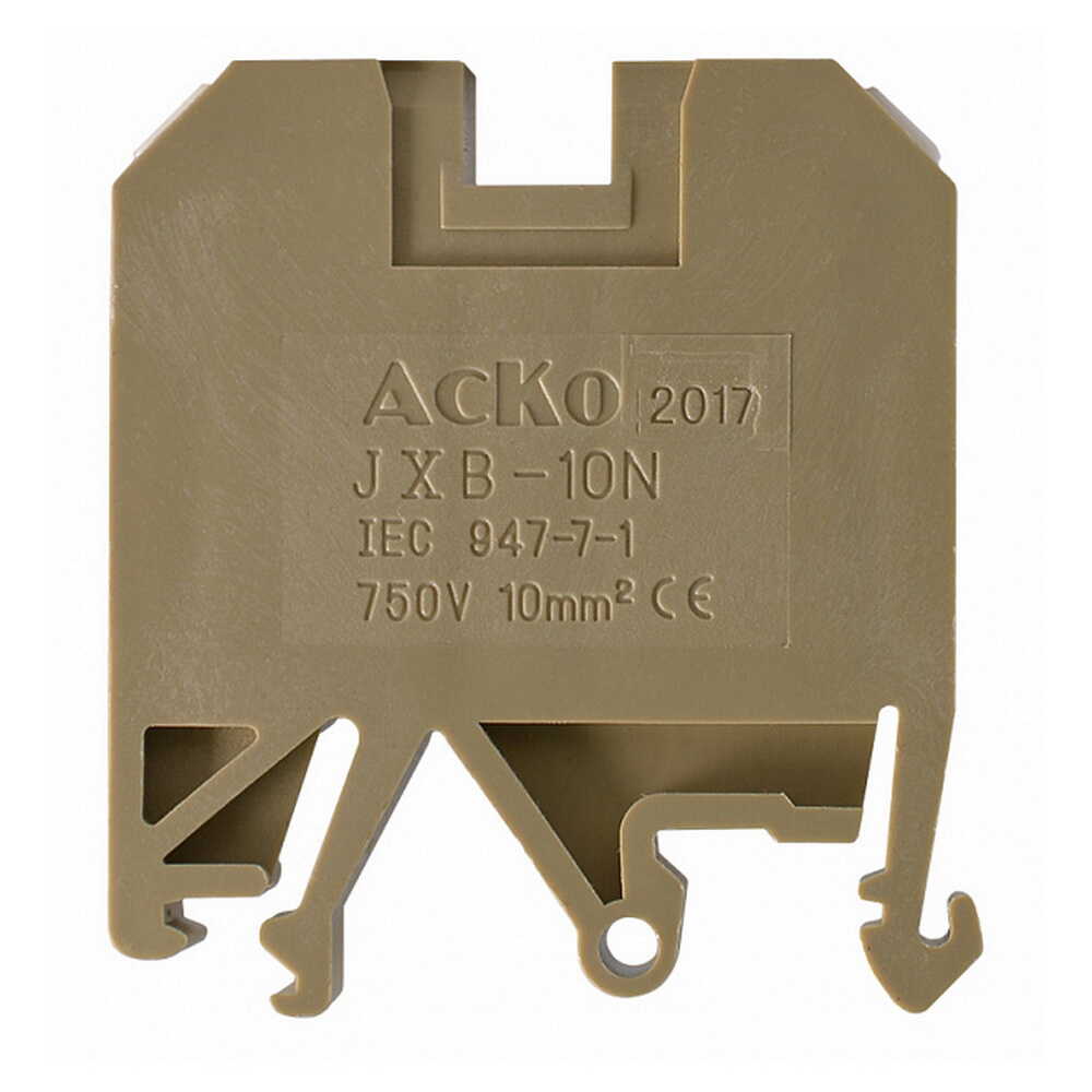 Клемник JXB 10/35 жовтий ACKO ( A0130010017 )