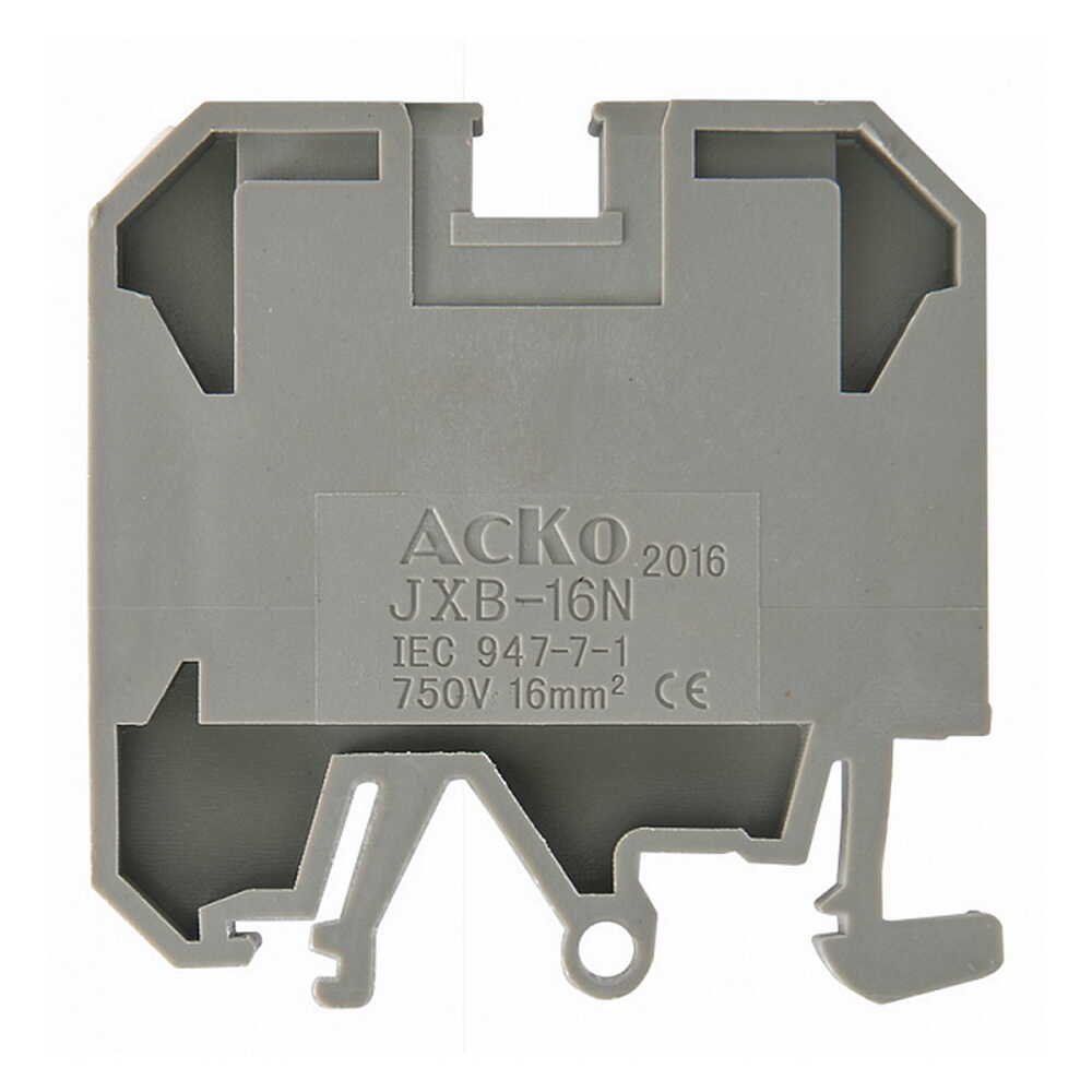 Клемник JXB 16/35 сірий ACKO ( A0130010005 )