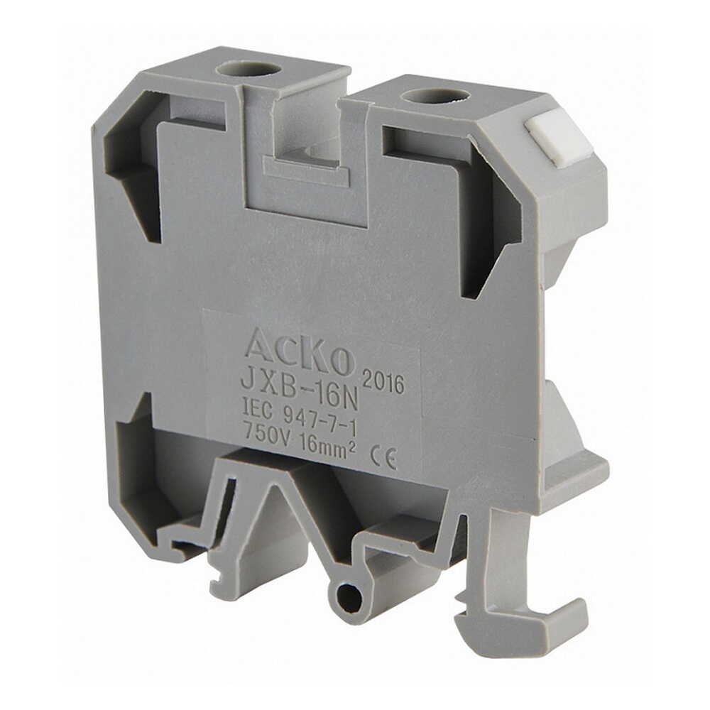Клемник JXB 16/35 сірий ACKO ( A0130010005 )