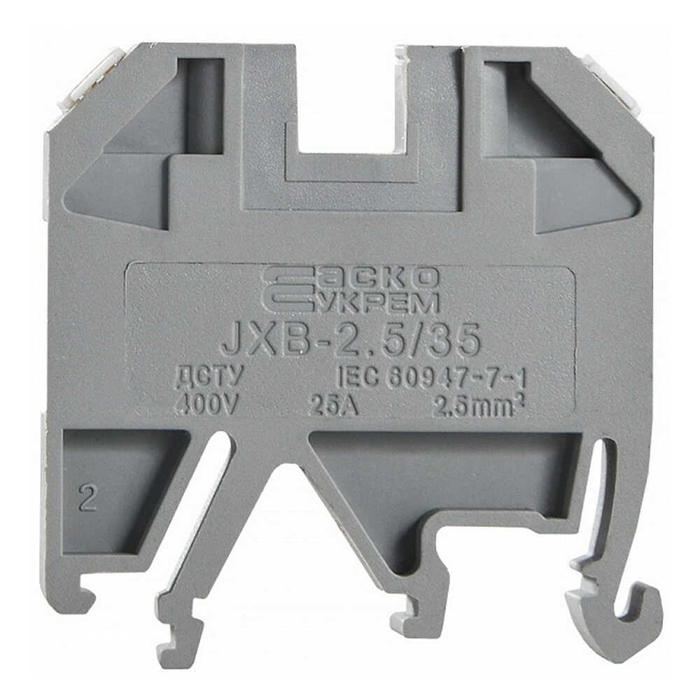 Клемник JXB 2,5/35 сірий ACKO ( A0130010001 )