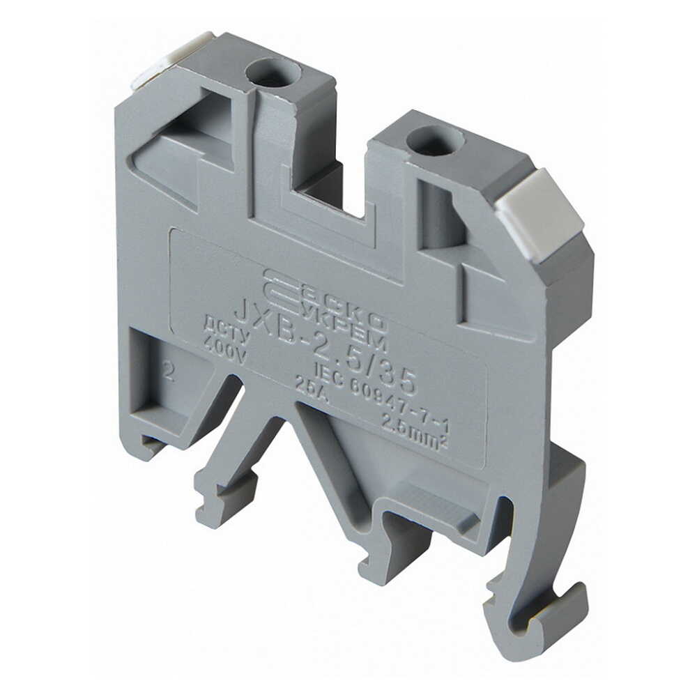 Клемник JXB 2,5/35 сірий ACKO ( A0130010001 )