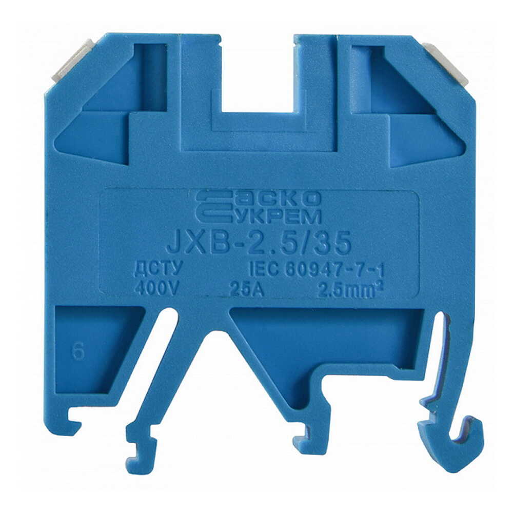 Клемник JXB 2,5/35 синій ACKO ( A0130010022 )