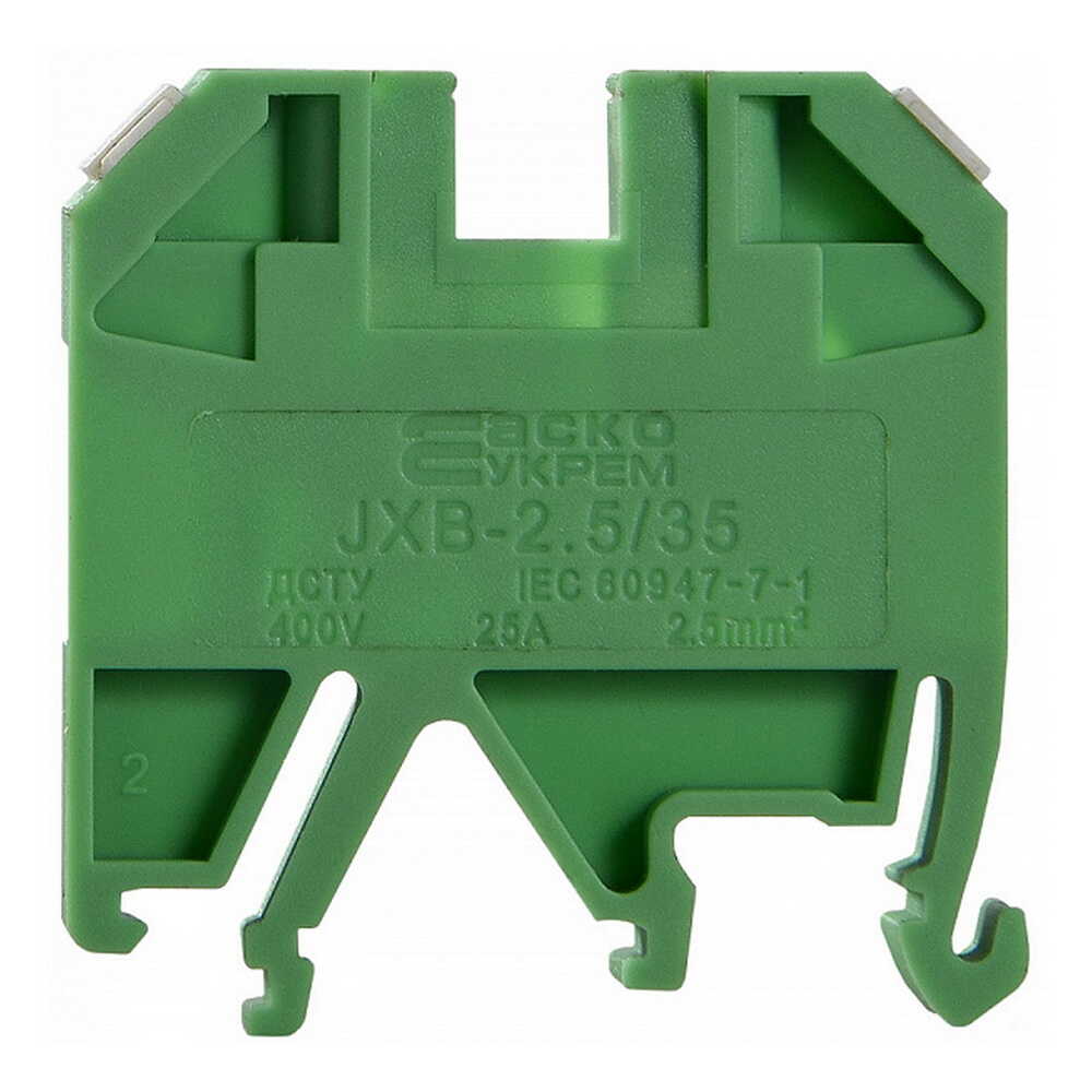 Клемник JXB 2,5/35 зелений ACKO ( A0130010010 )