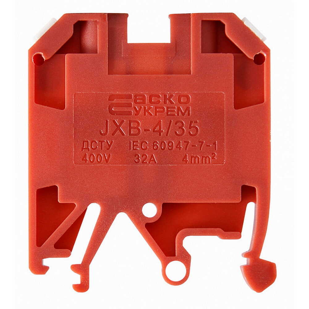 Клемник JXB 4/35 червоний ACKO ( A0130010034 ) Клемник JXB 4/35 червоний ACKO ( A0130010034 )