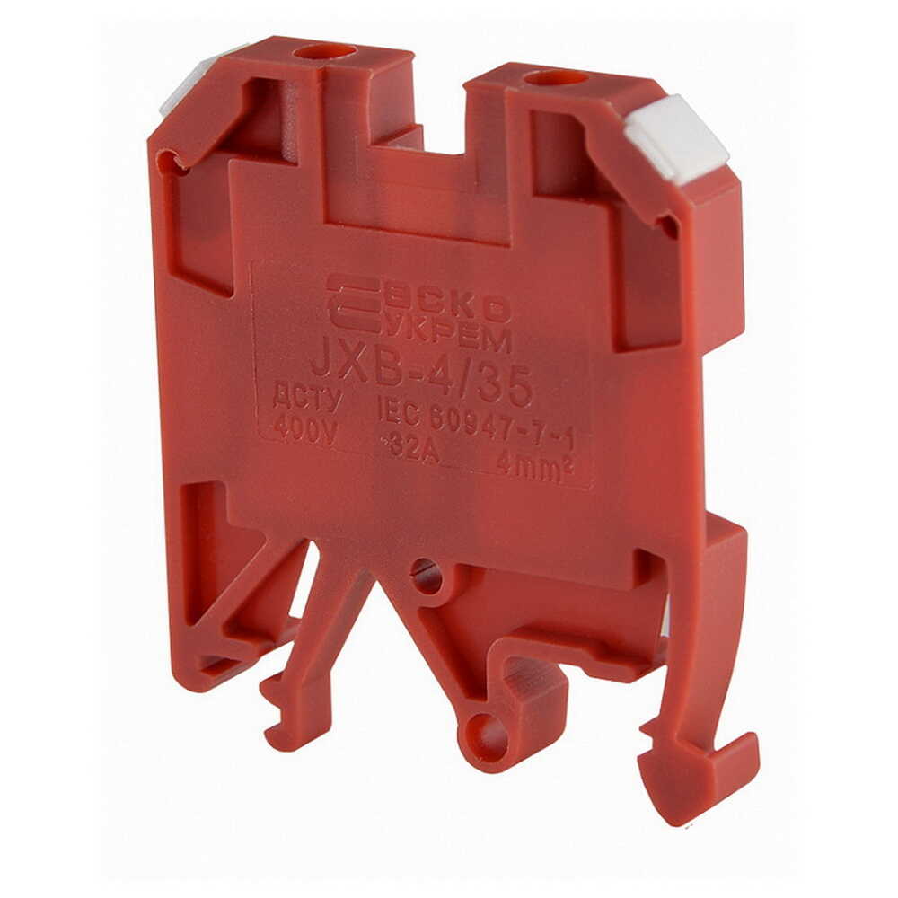 Клемник JXB 4/35 червоний ACKO ( A0130010034 ) Клемник JXB 4/35 червоний ACKO ( A0130010034 )