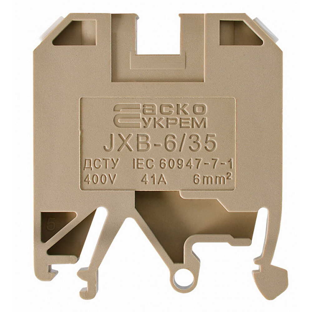 Клемник JXB 6/35 жовтий ACKO ( A0130010015 )
