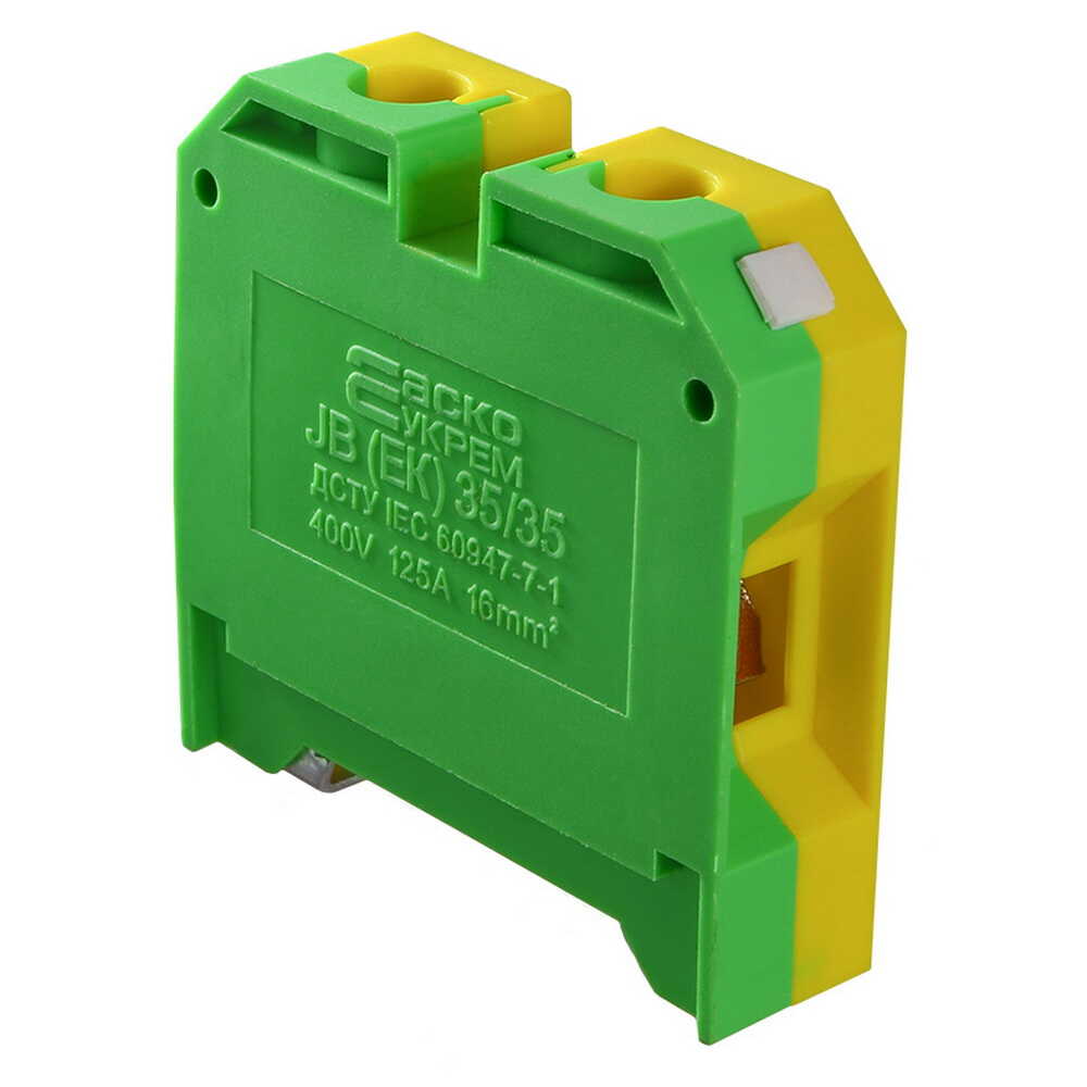 Клемник заземлення JB 35/35 жовто-зелений ACKO ( A0130020006 )