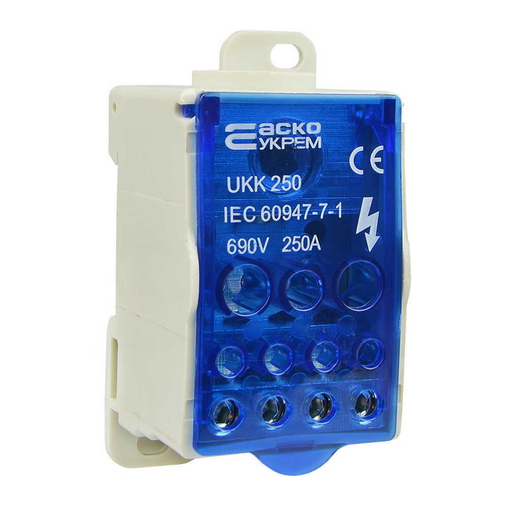 Колодка клемна розподільча JHUKK- 250 (РБД-250) ACKO ( A0130010103 )