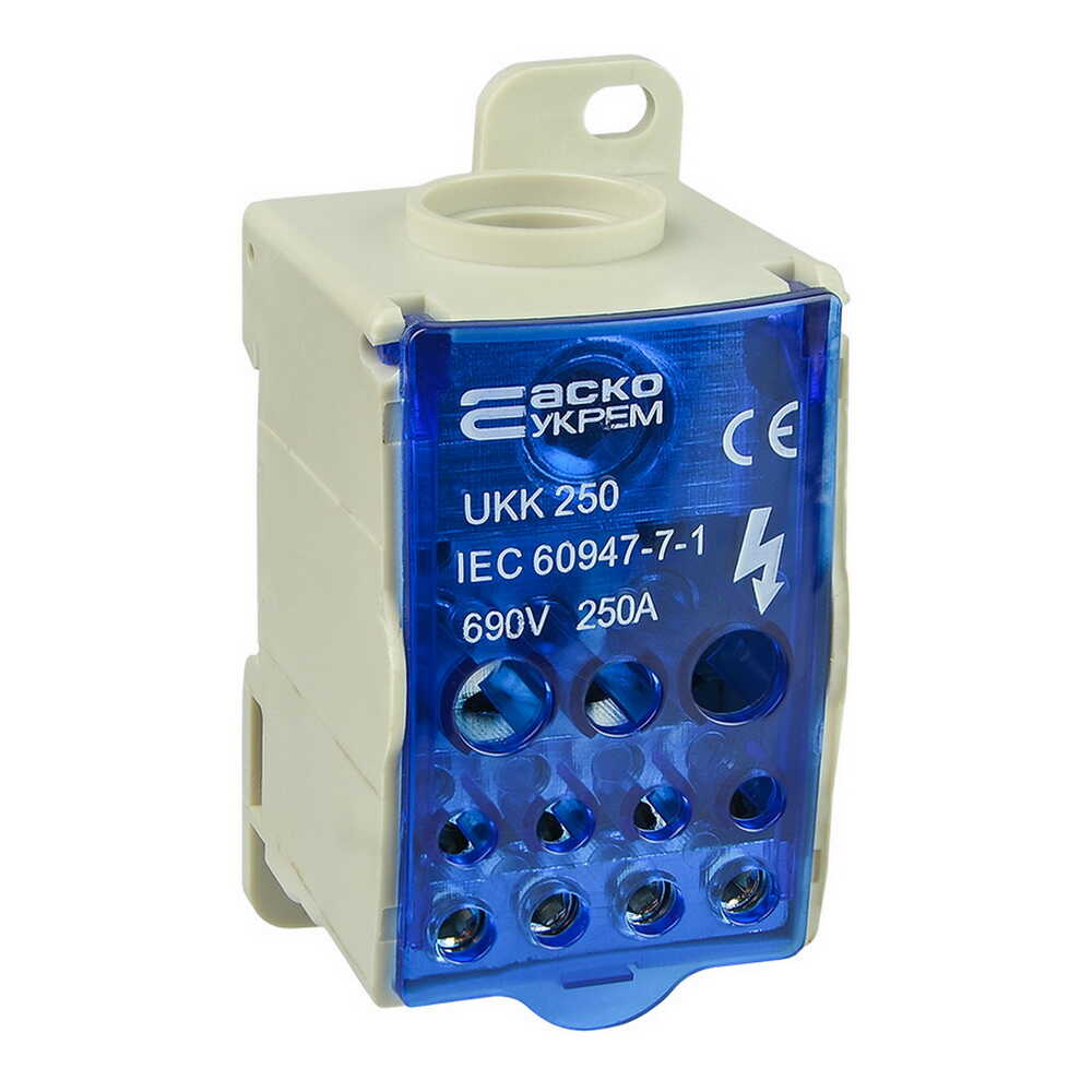 Колодка клемна розподільча JHUKK- 250 (РБД-250) ACKO ( A0130010103 )