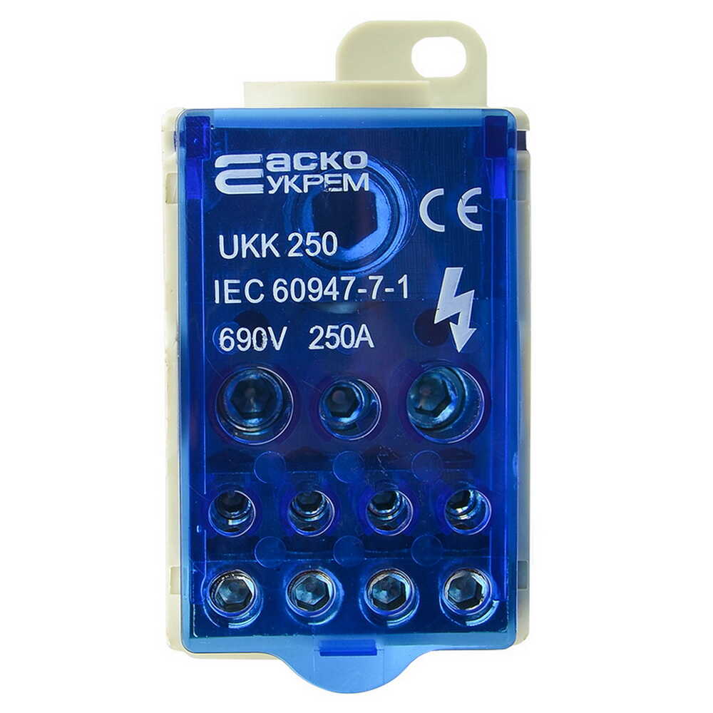 Колодка клемна розподільча JHUKK- 250 (РБД-250) ACKO ( A0130010103 )