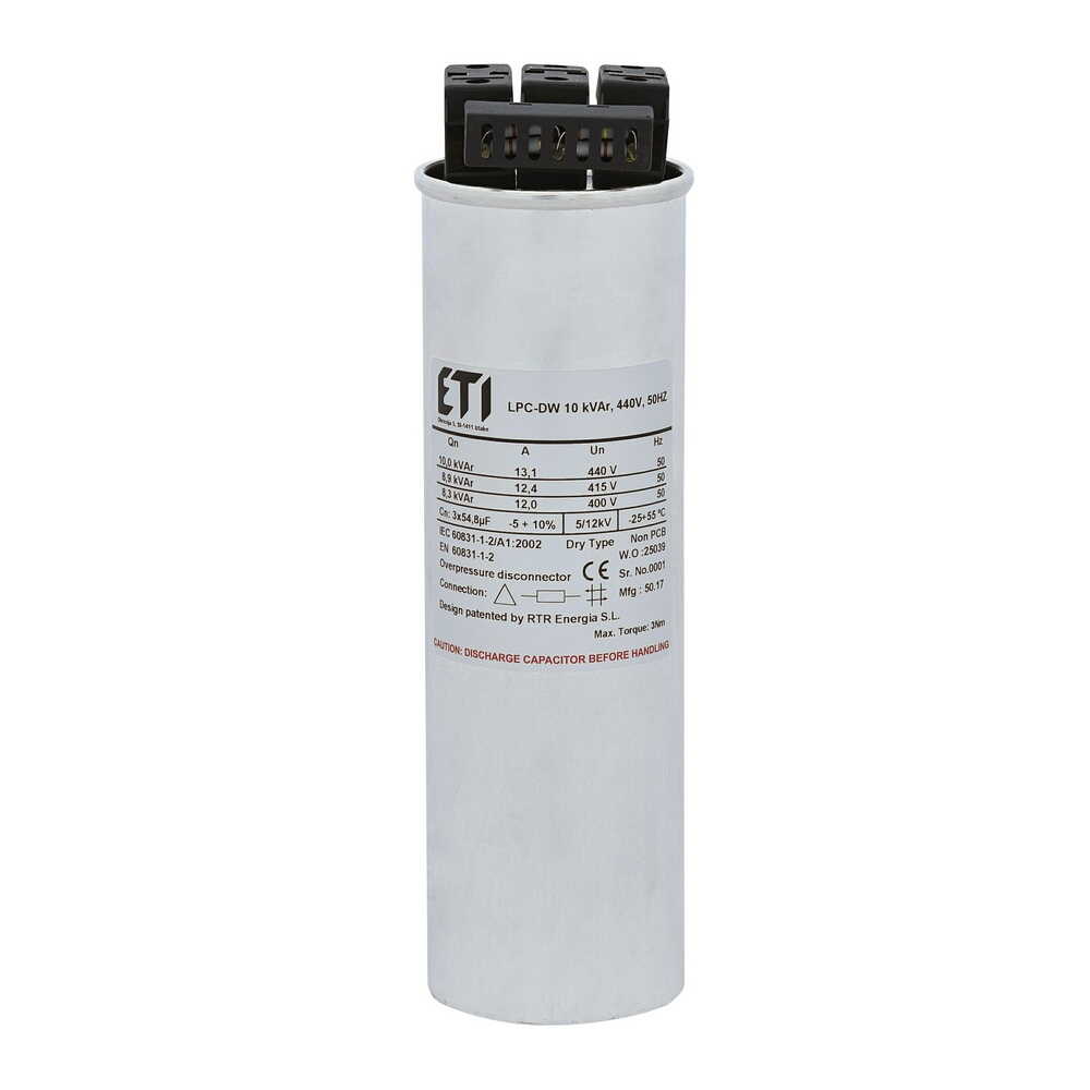 Конденсаторная батарея 10 кВАр LPC-DW 440В ЕТІ ( 4656859 )