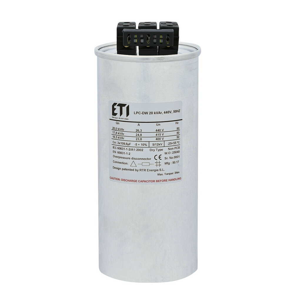 Конденсаторная батарея 20 кВАр LPC-DW 440В ЕТІ ( 4656862 )