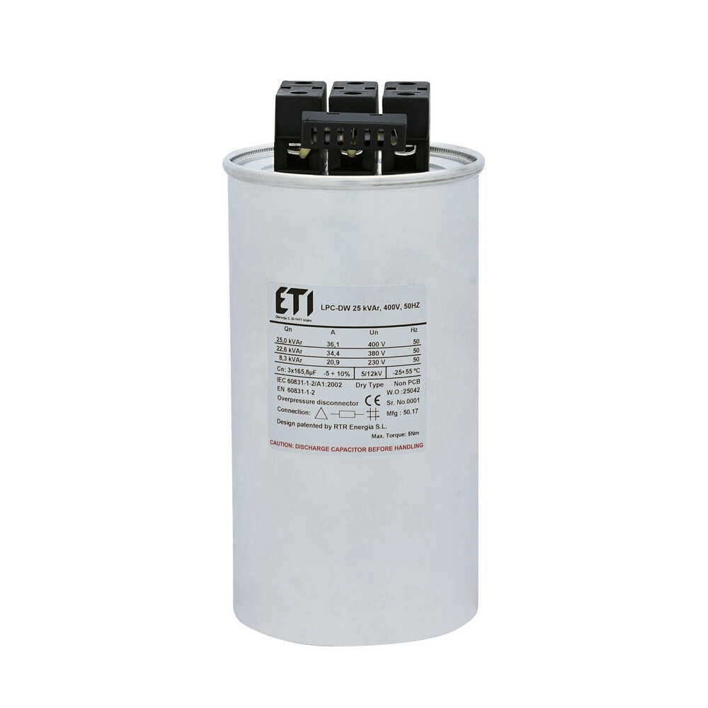 Конденсаторна батарея 25 кВАр LPC-DW 400В ЕТІ ( 4656855 )