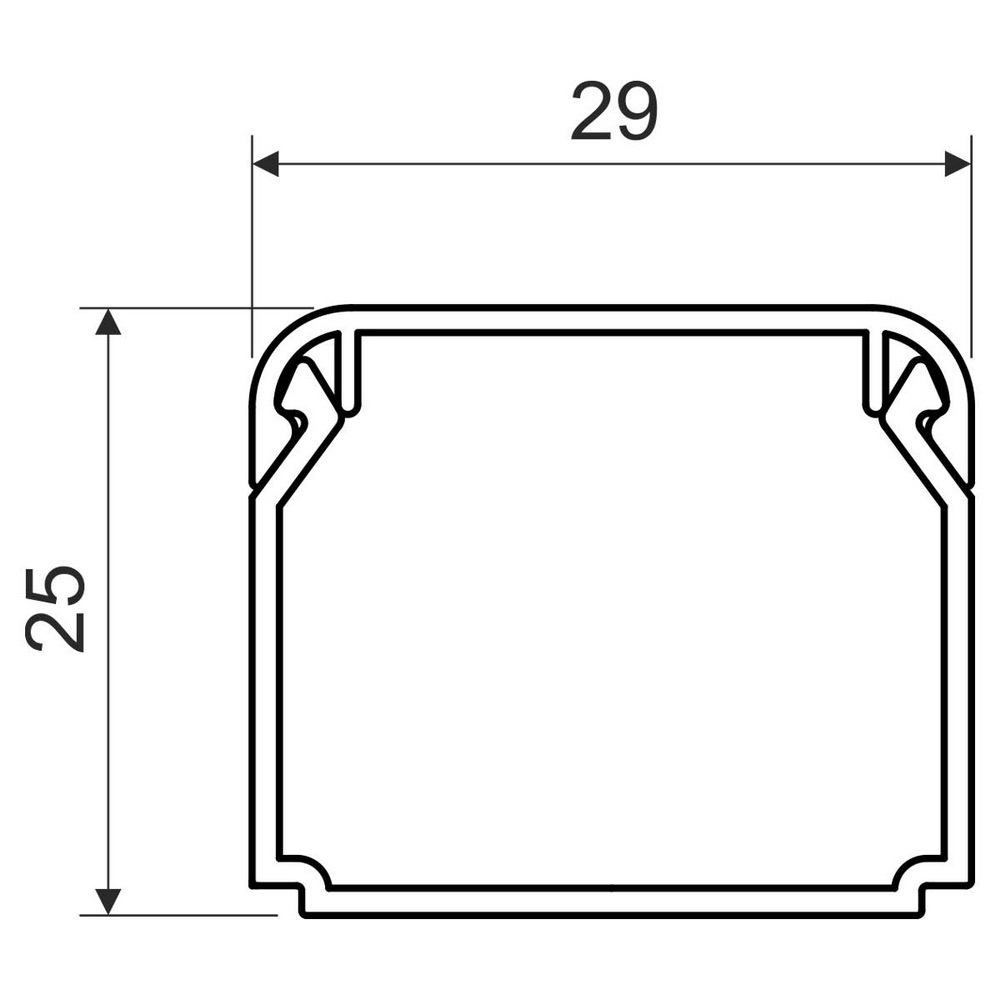 Короб KOPOS 30х25х2000мм LHD ( LHD 30X25_HD ) Короб KOPOS 30х25х2000мм LHD ( LHD 30X25_HD )