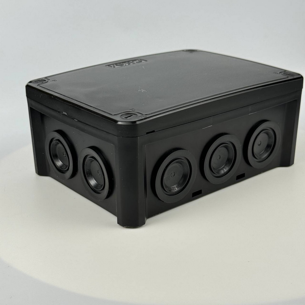 Коробка розподільча СКІМ K160B 163х123х68 чорна IP66 ( B1102013 ) Коробка розподільча СКІМ K160B 163х123х68 чорна IP66 ( B1102013 )