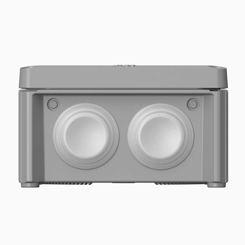 Коробка розподільча PLANK 100х100х50 сіра IB006 IP55 ( PLK6506650 )