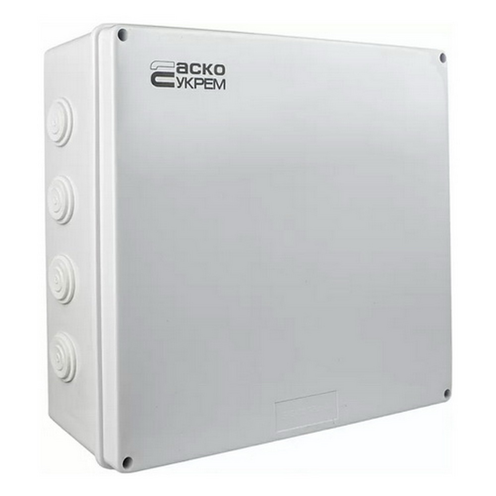 Коробка розподільча АСКО 400х350х120 біла IP65 ( A0150170026 ) Коробка розподільча АСКО 400х350х120 біла IP65 ( A0150170026 )
