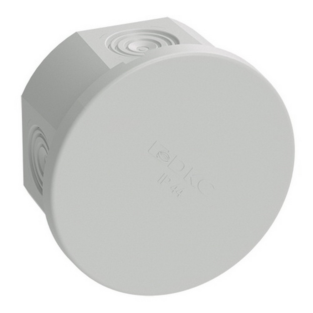 Коробка розподільча ДКС 65x35 сіра IP44 ( 53500 ) Коробка розподільча ДКС 65x35 сіра IP44 ( 53500 )
