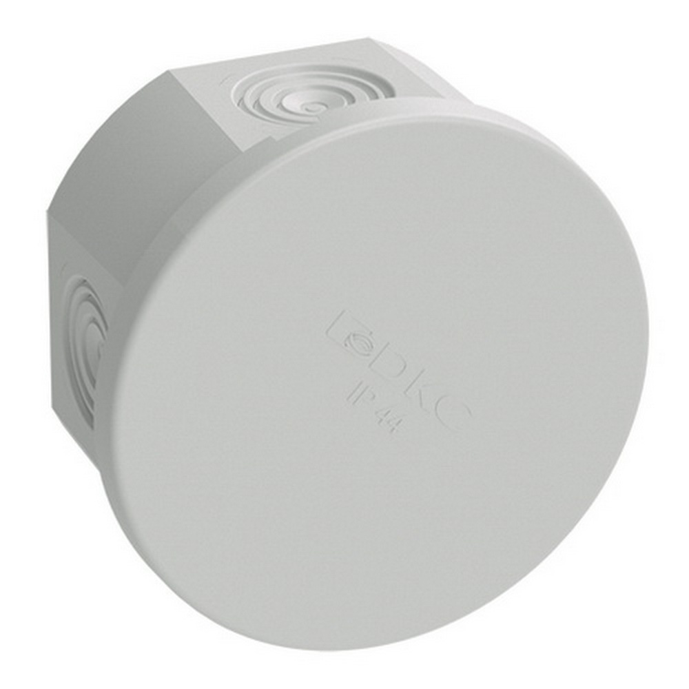 Коробка розподільча ДКС 80x40 сіра IP44 ( 53600 ) Коробка розподільча ДКС 80x40 сіра IP44 ( 53600 )