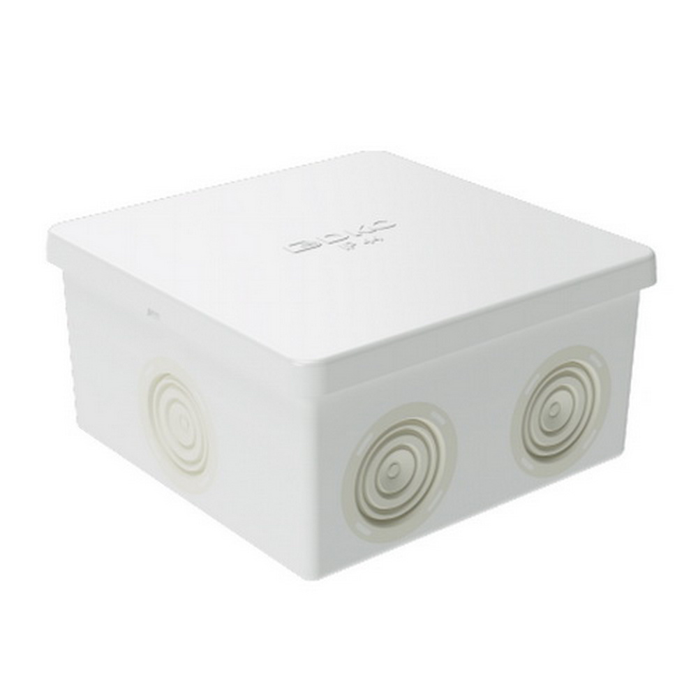 Коробка розподільча ДКС 84х84х45 сіра IP44 ( 53700 )