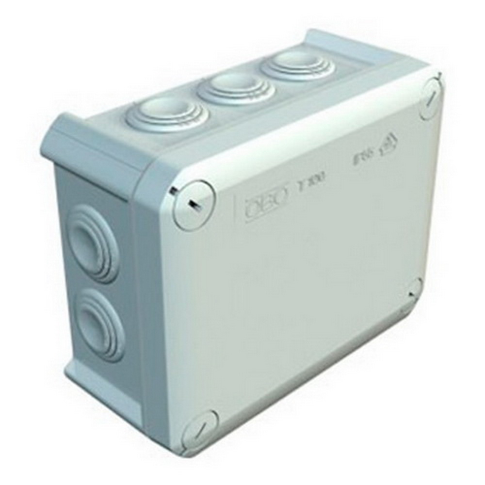 Коробка розподільча OBO 240х190х95 T250 сіра IP65 ( 2007109 )