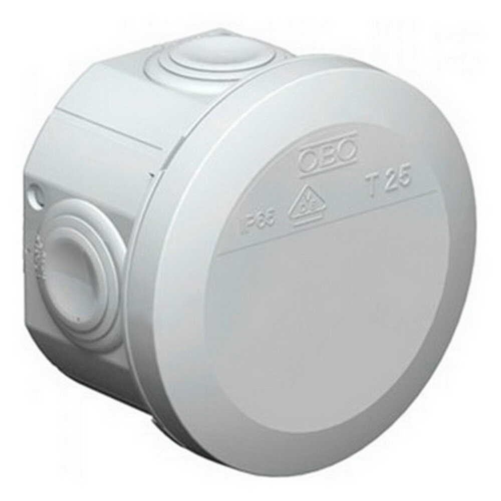 Коробка розподільча OBO 80х51 T25 сіра IP65 ( 2007029 ) Коробка розподільча OBO 80х51 T25 сіра IP65 ( 2007029 )