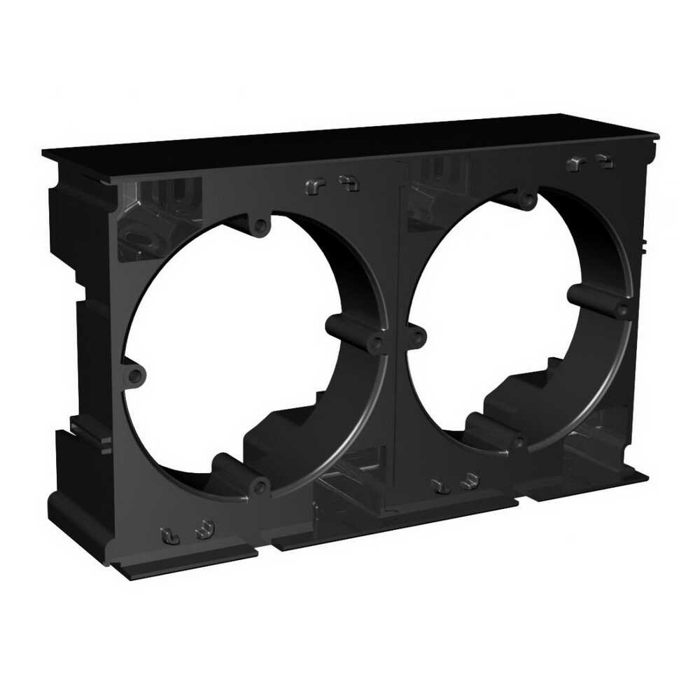 Розширювач коробки накладного монтажу графіт PLANK ( PLK7001112 )