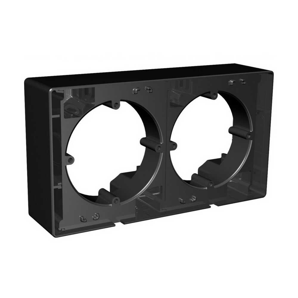 Розширювач коробки накладного монтажу графіт PLANK ( PLK7001112 )