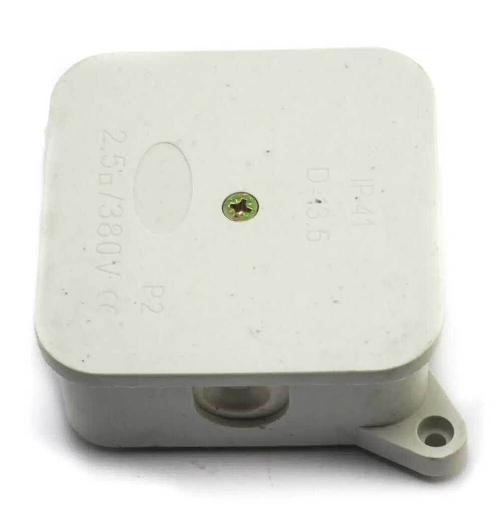 Коробка розподільча Р-2 85x85х30 з клемами Фаберпласт IP 41 ( 014 ) Коробка розподільча Р-2 85x85х30 з клемами Фаберпласт IP 41 ( 014 )