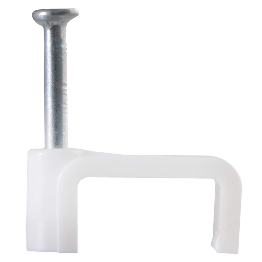 Скоба кабельная 6мм плоская АСКО ( A0150030017 ) Скоба кабельная 6мм плоская АСКО ( A0150030017 )