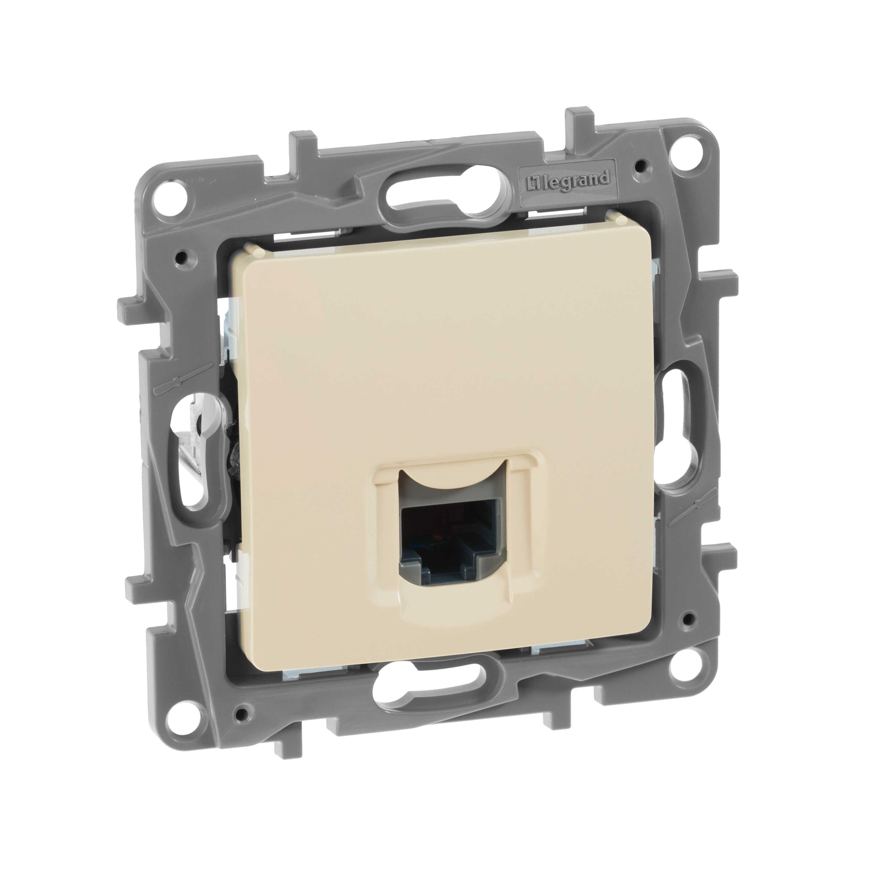 Розетка Etika  слонова кістка комп'ютерна RJ45 CAT5e ( 672341 )