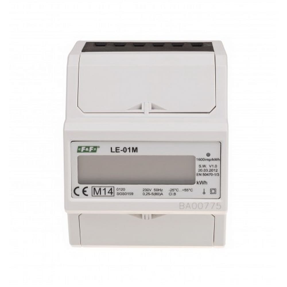 Лічильник електроенергії LE-01M Modbus RTU F&F ( LE-01M ) 