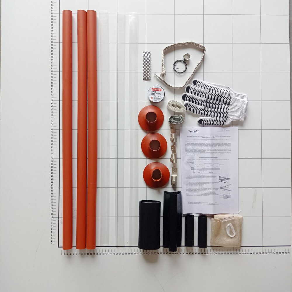 Муфта концевая внешняя 10кВ БПИ 3х(25-50) 10КНТпН-7 Termofit