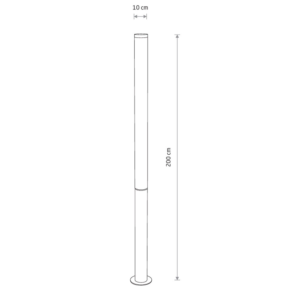 Світильник вуличний Nowodvorski Mia L LED 1x100W 3000K 7800Lm IP54 чорний ( 11375 ) Світильник вуличний Nowodvorski Mia L LED 1x100W 3000K 7800Lm IP54 чорний ( 11375 )