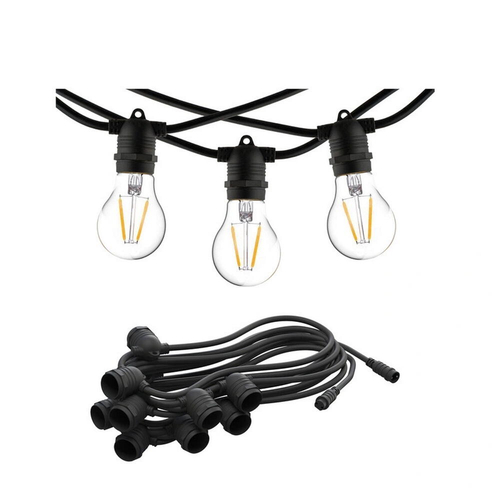 Гірлянда Nowodvorski Festoon Lights E27 15x15W IP65 чорний ( 7872 ) Гірлянда Nowodvorski Festoon Lights E27 15x15W IP65 чорний ( 7872 )
