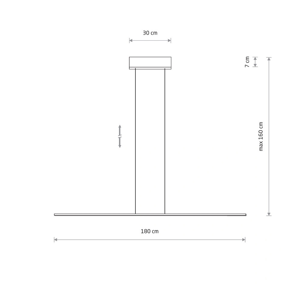 Світильник підвісний Nowodvorski Bar LED L 1x40W 4000K 2300Lm IP20 чорний ( 10850 ) Світильник підвісний Nowodvorski Bar LED L 1x40W 4000K 2300Lm IP20 чорний ( 10850 )